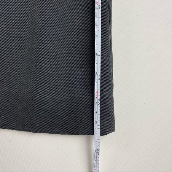 DKNY Mini Skirt Womens Size 4 Black Zipper Pockets A-Line Ladies Skirt MSRP $225 - Picture 7 of 12